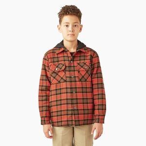 NWOT Dickies Boys’ Flannel Shirt Jacket Size XL (16)